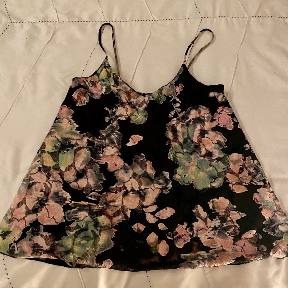 Floral tank top